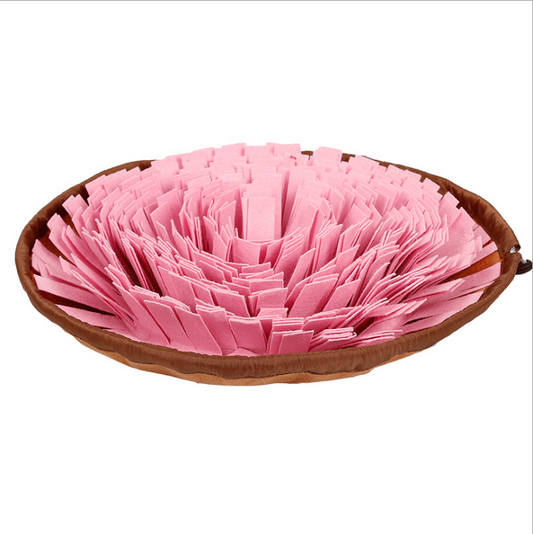Snuffle Mat & Slow Feeder Bowl — Interactive Foraging Toy for Dogs