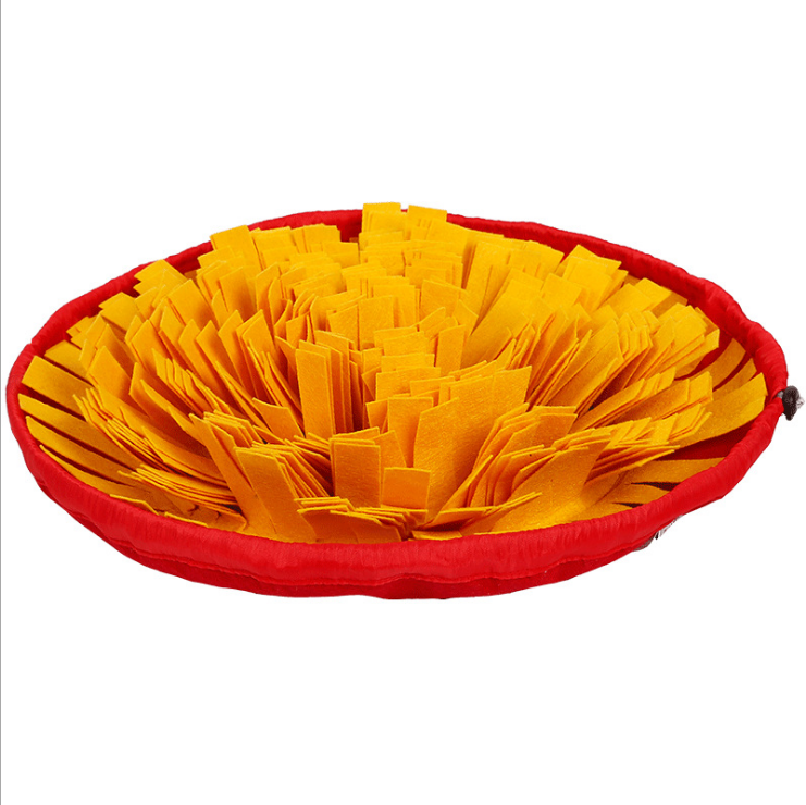 Snuffle Mat & Slow Feeder Bowl — Interactive Foraging Toy for Dogs
